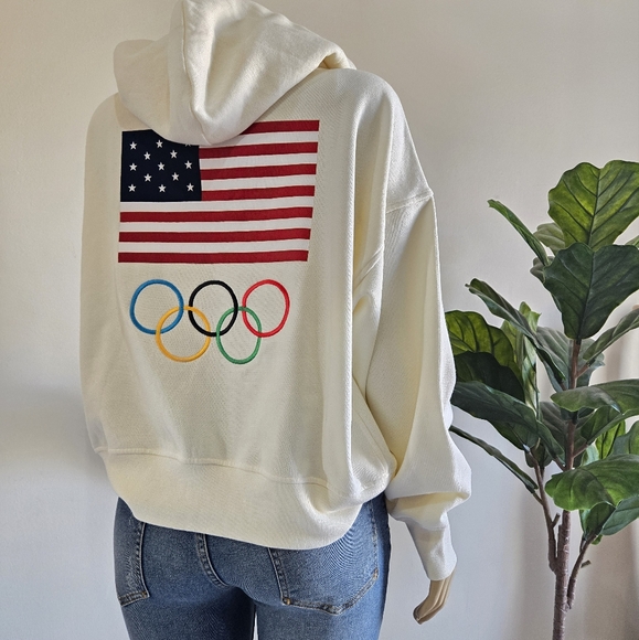 Warner Bros. Looney Tunes Zip-Up Hoodie Size XL Women Cream Color Soft - Picture 3 of 11